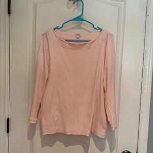 j Crew  pink scalloped collar too.L. never worn